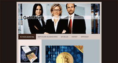 Desktop Screenshot of geldfabrik.biz