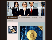 Tablet Screenshot of geldfabrik.biz